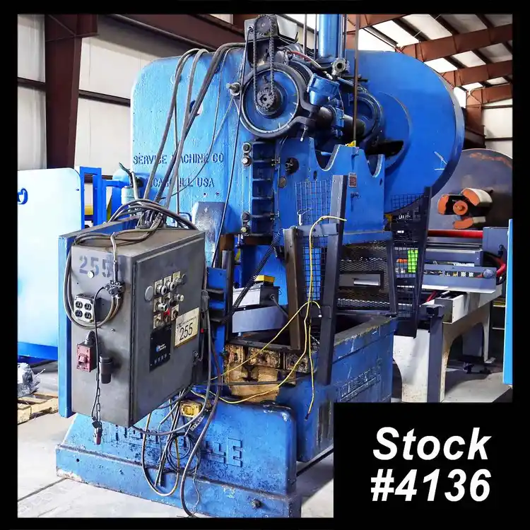 Used ROUSSELLE 6B Gap Frame (OBS) Presses Ohio US | Universal Tube & Rollform Equipment Company #280435