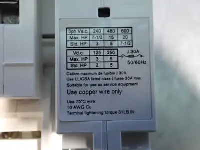 Used EATON R9J3030FJ Disconnects Ohio US | HGR 24 #797242