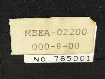 USED BARBER COLMAN MBEA-02200-000-8-00