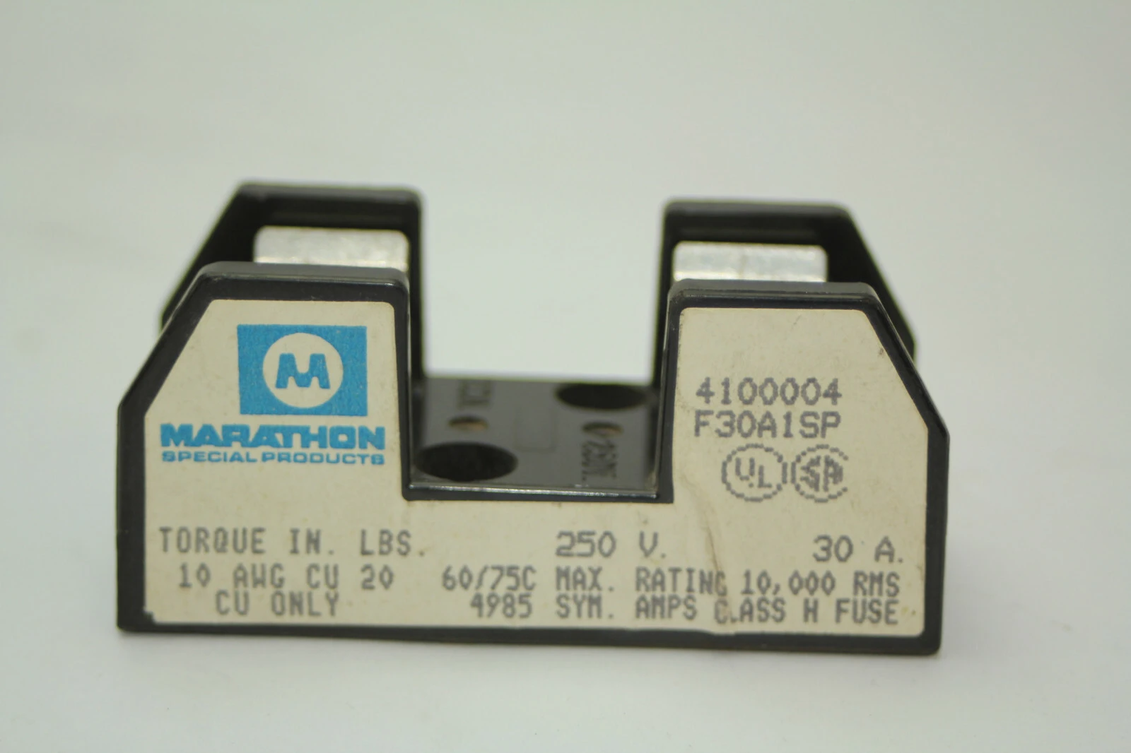 Used Marathon 4100004 Fuse Accessories California US | Davliegogo LLC #1705404