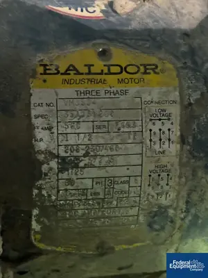 USED Gala HPM / Gala Underwater Pelletizing line, 75 HP