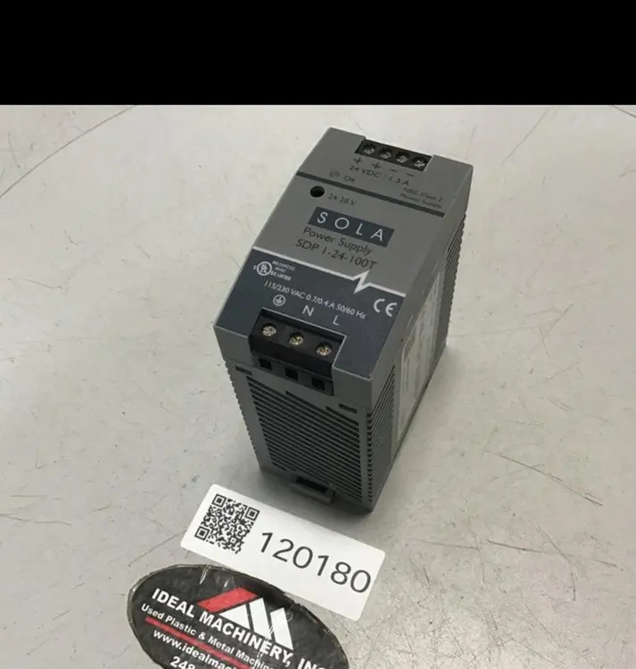Used SOLA SDP1-24-100T Power Supplies Michigan US | Ideal Machinery #1308742