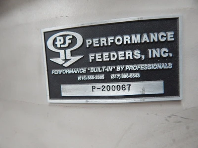 Used PERFORMANCE FEEDERS _UNKNOWN_ Vibratory Bowl Feeder | OCO Industrial #1735954