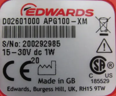 NEW EDWARDS APG100-XM VACUUM GAUGE D0260100C APG100XM