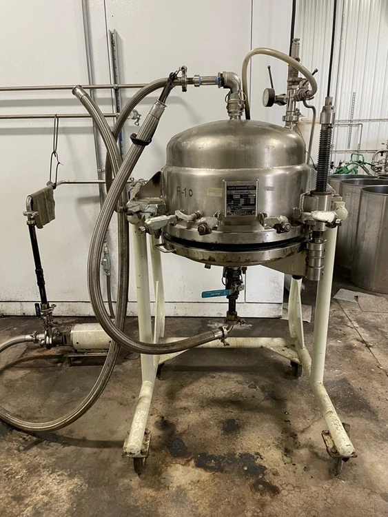 Used 1989 SEITZ EF60 Pressure Leaf Filters Illinois US | Solutions 4 Manufacturing #943953
