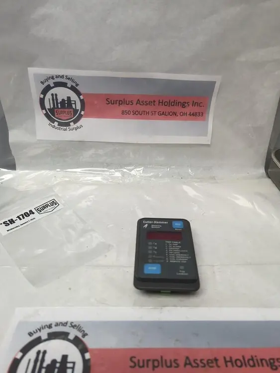 Used CUTLER-HAMMER W970922 Meters - Misc Ohio US | Surplus Asset Holdings #1246240