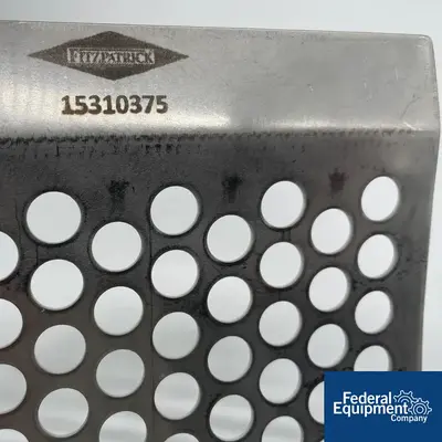 USED Fitzpatrick 0.375" (3/8"-Mesh) D6 Fitzmill Screen