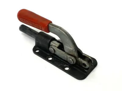 USED DESTACO STRAIGHT LINE ACTION TOGGLE CLAMP FLANGE MOUNT
