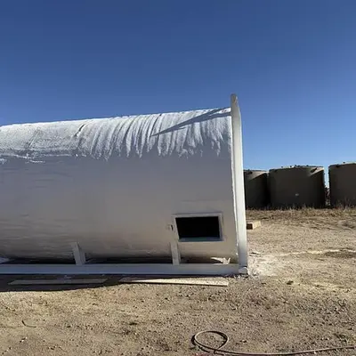 USED 2014 PRECISION RENTALS VERTICAL STORAGE TANKS