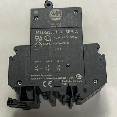 Used ALLEN-BRADLEY 1492-GS3G100 Circuit Breakers | Surplus Asset Holdings #1189201