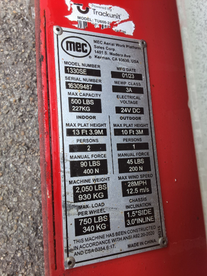 USED 2023 MEC 1330SE