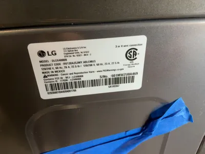 Used LG DLEX4000B Residential Appliances Michigan US | Miedema Asset Management Group #1321984