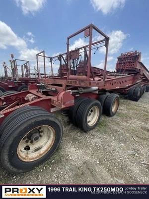 Used 1996 TRAIL KING TK250MDO Lowboy Trailers North Carolina US | Proxy Equipment #1426050