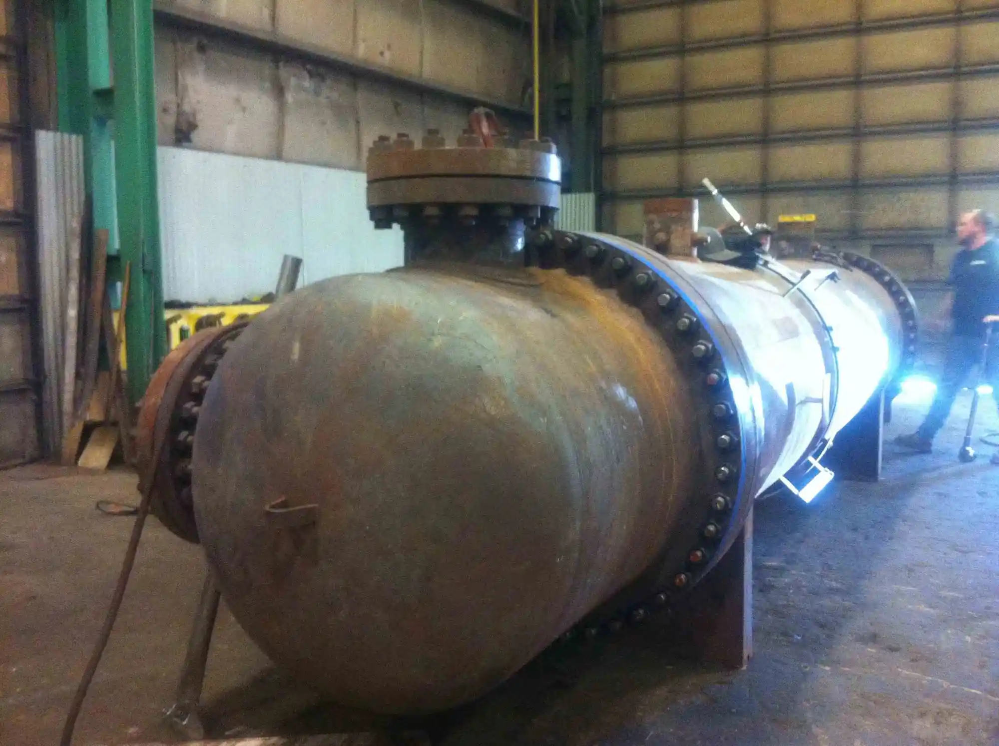 2882 sq ft apex shell & tube heat exchanger