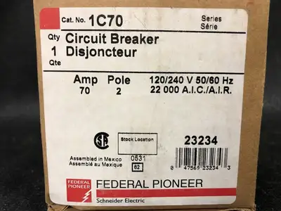 NEW FEDERAL PIONEER 1C70