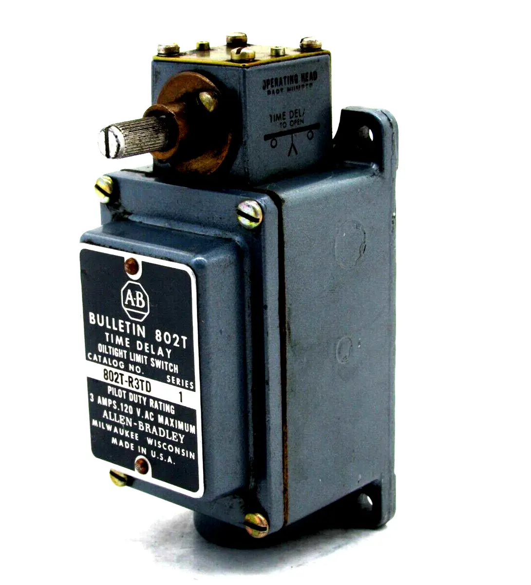 NEW ALLEN BRADLEY 802T-R3TD LIMIT SWITCH 802TR3TD