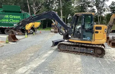 Used JOHN DEERE 85G Crawler Excavators - Mini North Carolina US | Mitsubishi HC Capital America #1362872