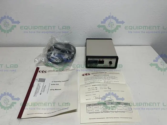 NEW ELECTRO-TECH SYSTEMS ELECTRO-TECH SYSTEMS 524 MICROPROCESSOR HUMIDITY CONTROLLER W/ SENSOR 554