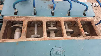 USED WHEATLEY/JETSTREAM HP-125 QUINTUPLEX HIGH PRESSURE WATERBLAST PUMP