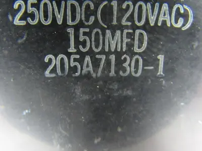 GE 205A7130-1 Capacitor 250VDC