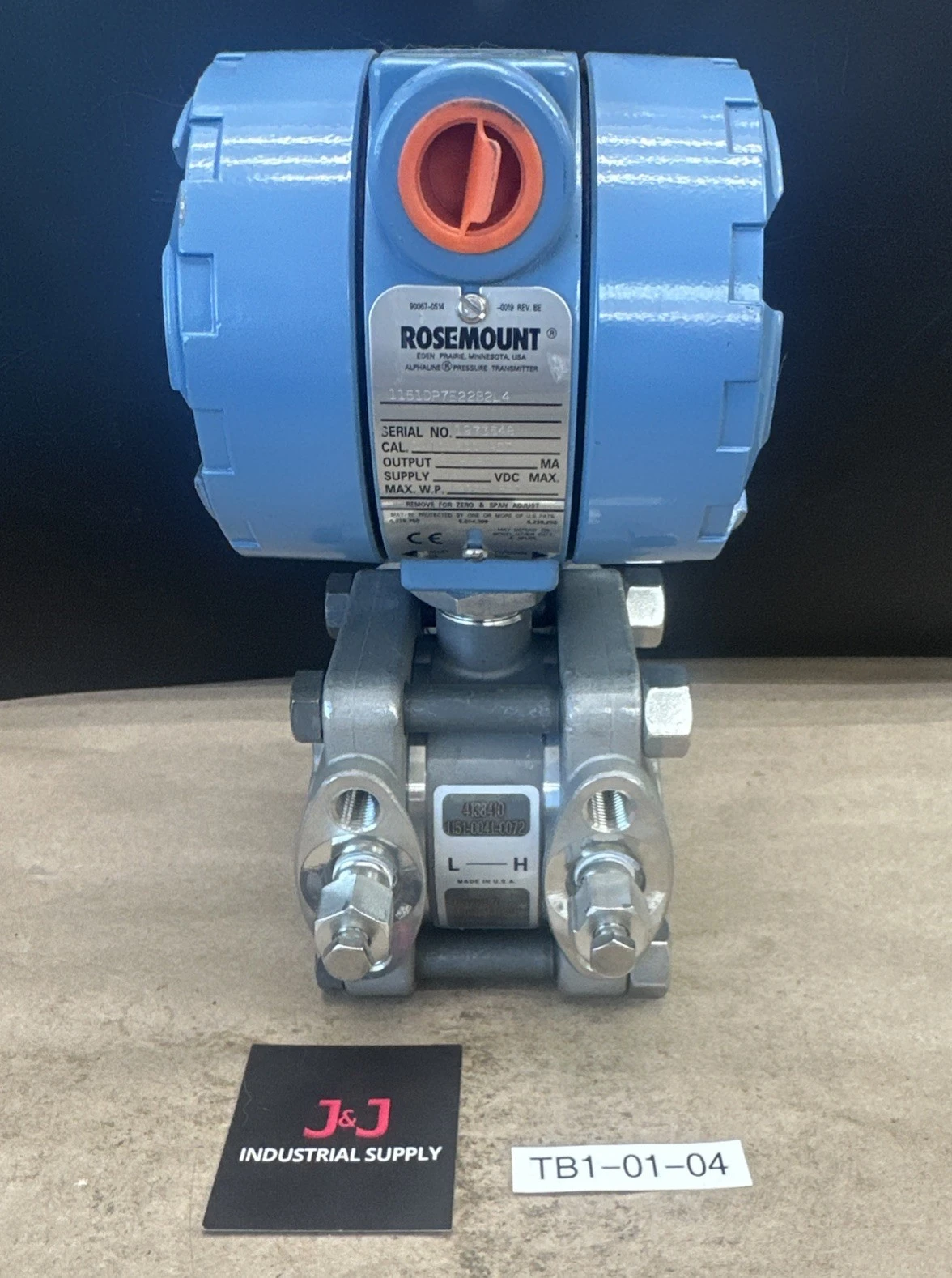 New | in-Stock Rosemount 1151DP7E22B2L4 Test Equipment - Other Indiana US | J&J Industrial Supply #1244263