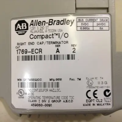 USED ALLEN BRADLEY 1769-ECR SER A