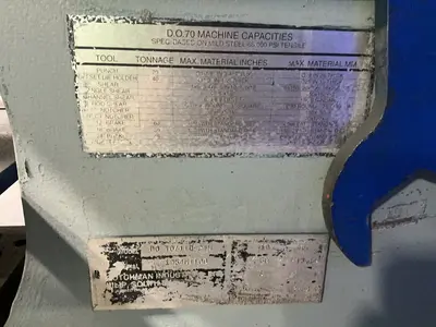 Used SCOTCHMAN DO 70/11024M Ironworkers Ohio US | HGR 24 #1261111