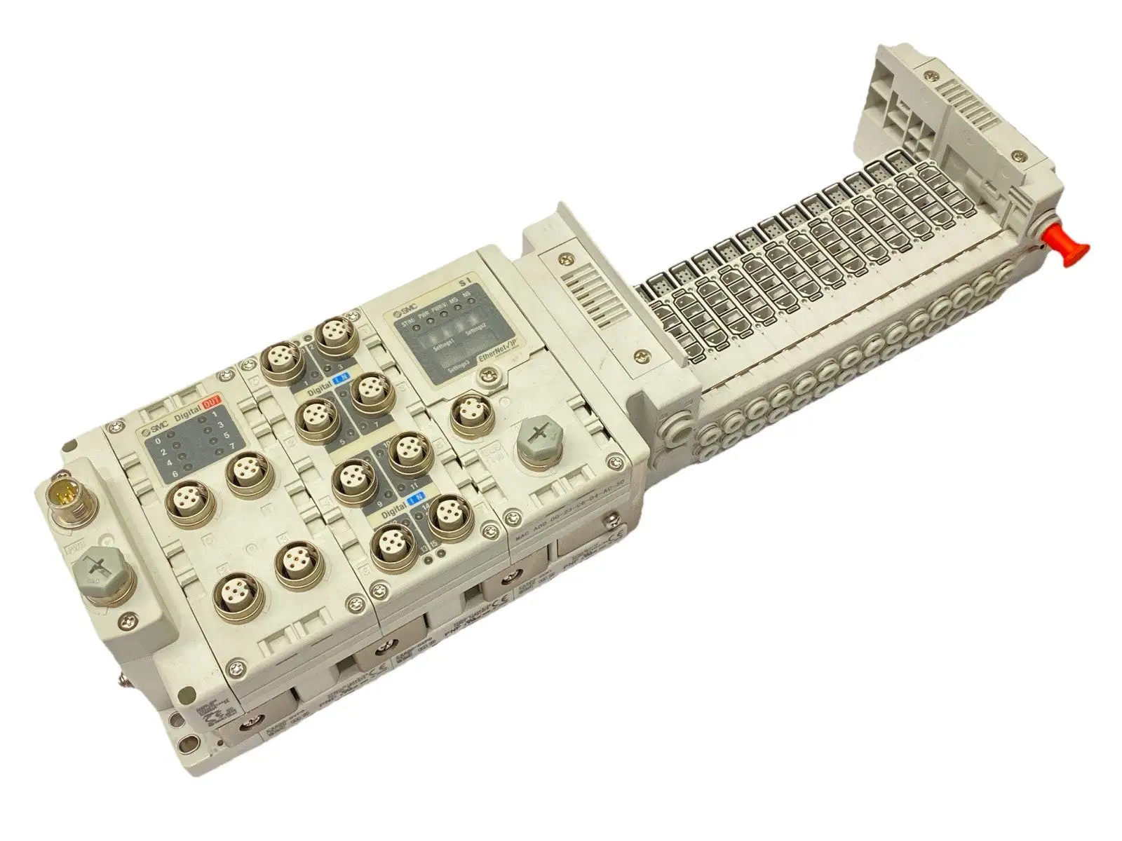 SS5Y3-10S6EB22-14B-N3 | SMC  Pneumatic Manifold Assembly 14-Station - New Other