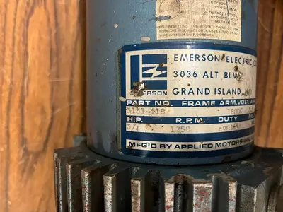 Used EMERSON EMERSON,3131-418 D.C. Motors Ohio US | Surplus Asset Holdings #1204574