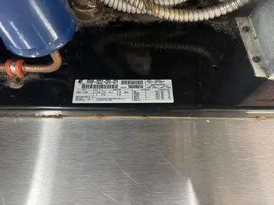 USED 2016 LESLIE FISHER ENGINEERING INC. STAINLESS STEEL CHILLER TABLE