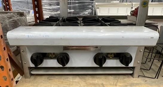 130-0134 American Range ARHP-24-4 4 Burner Countertop Hot Plate