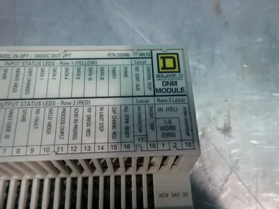 Used SQUARE D 5204634453 PLC Input & Output Ohio US | HGR 24 #882817