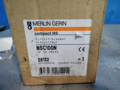 Used MERLIN GERIN NSC100N Circuit Breakers Ohio US | HGR 24 #878299