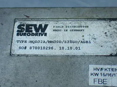 USED SEW EURODRIVE MQD32A/MM30D/Z38G0/AGB1