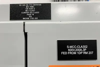 (7) GEA Westfalia SSI 300-06-772 vegetable protein clarifier centrifuges, 316SS.