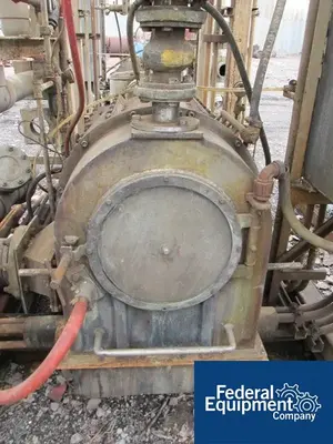 USED KraussMaffei Krauss-Maffei Pusher Centrifuge, SZ 30L, S/S