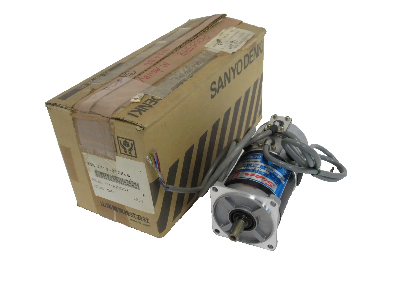 NEW SANYO DENKI U718-012EL8 SERVO MOTOR U718012EL8