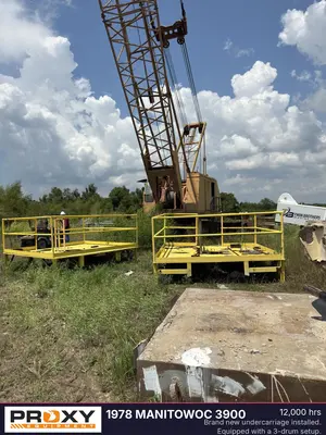 Used 1978 MANITOWOC 3900 Bridge & Overhead Cranes Louisiana US | Proxy Equipment #1377763