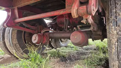 USED ALLOY TRAILERS INC 48' TANDEM AXLE VAN TRAILER