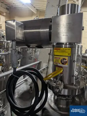 USED ITT 40 Gal Holloway Reactor, 316L S/S, 15/100#