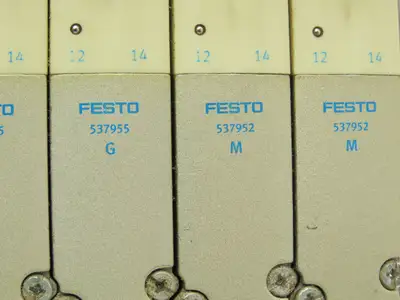 Festo CPX-FB-13 12-Station Solenoid Valve Manifold