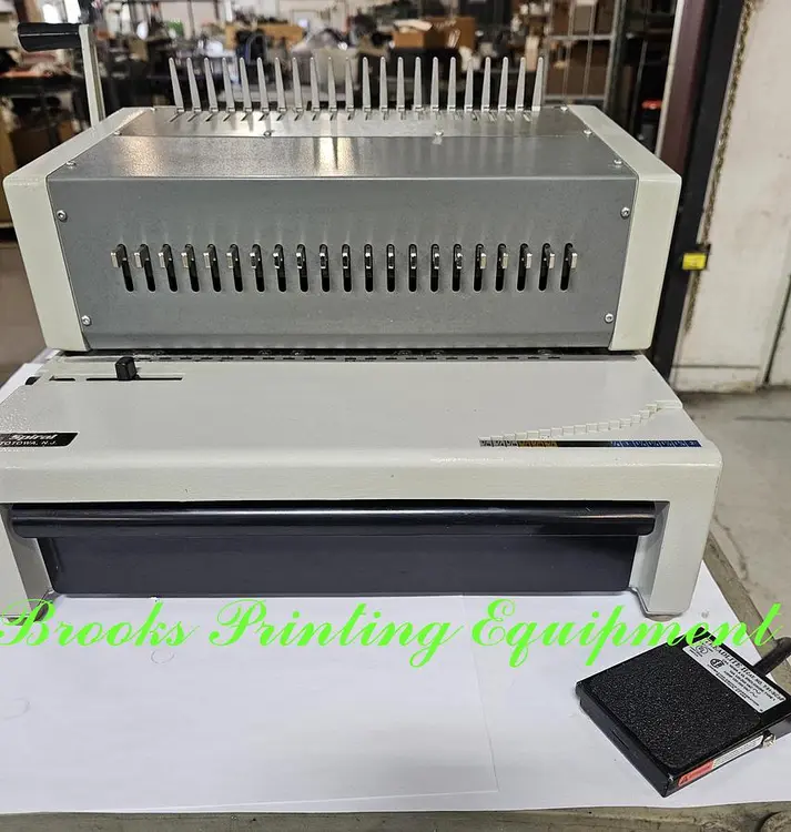 Used IBICO EPK21 Binding Equipment | BROOKS PRINTING EQUIPMENT #391769