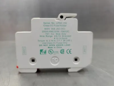 Littelfuse POWR-SAFE LPSC CH Class CC Fuse Holders, 30A 600V. 4D-34