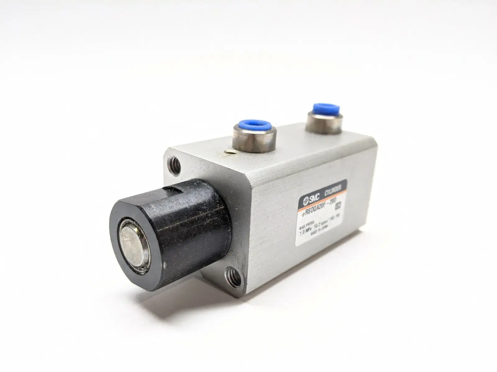 RSDQA20F-20D | SMC  Pneumatic Cylinder Stopper 145PSI - Used