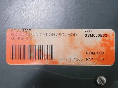 USED ALLEN-BRADLEY 1771-DA
