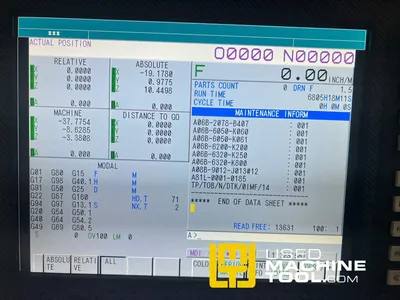 USED 2018 DMG MORI CMX1100V