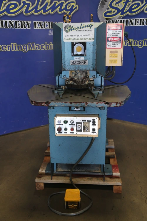 Used AMADA CSH-220 Notching Machines California US | Sterling Machinery Exchange #1465622