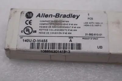 NEW AB ALLEN BRADLEY 140U-D-W455 Compact Busbar  STOCK H1498A