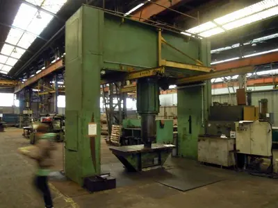 USED LVD 600 TON DISH END FORMING PRESS