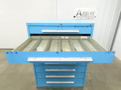 Nu-Era Tool Storage Cabinet Modular 8 Drawer 45x28x61" Lista Stanley Vidmar